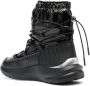 Ea7 Emporio Ar i logo-print quilted snow boots Black - Thumbnail 3