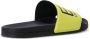 Ea7 Emporio Armani logo-embossed slides Yellow - Thumbnail 3