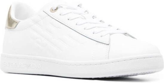 Ea7 Emporio Armani low-top panelled sneakers White