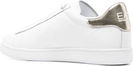 Ea7 Emporio Armani low-top panelled sneakers White