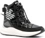 Ea7 Emporio Armani Mountain quilted high-top sneakers Black - Thumbnail 2