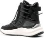 Ea7 Emporio Armani Mountain quilted high-top sneakers Black - Thumbnail 3