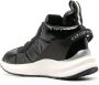 Ea7 Emporio Armani padded mid-top sneakers Black - Thumbnail 3