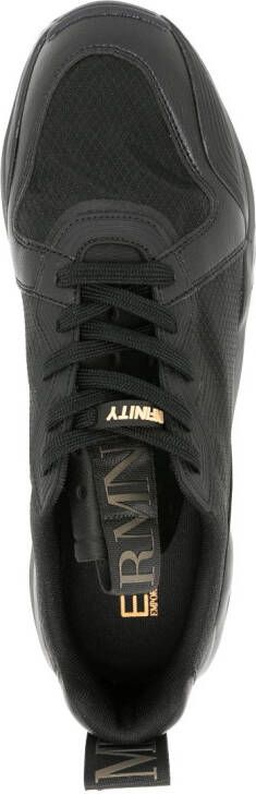 Ea7 Emporio Armani panelled low-top sneakers Black