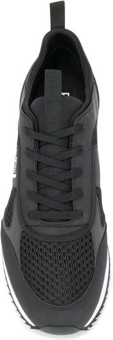 Ea7 Emporio Armani side logo sneakers Black