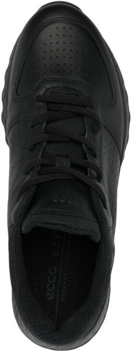ECCO Exostride leather sneakers Black