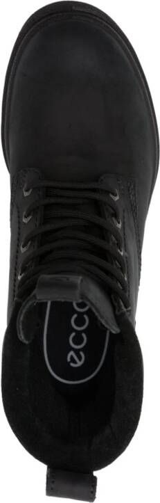 ECCO Grainer lace-up suede boots Black