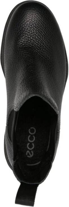 ECCO Grainer leather ankle boots Black