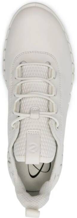 ECCO GRUUV leather sneakers White