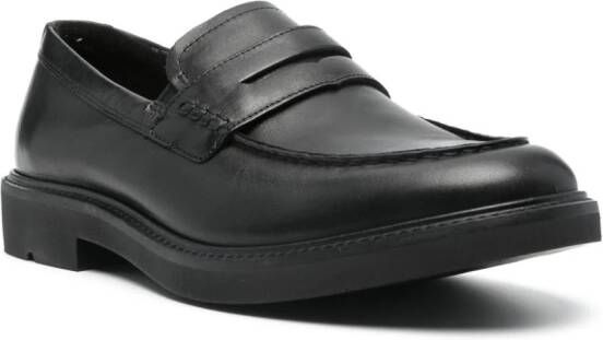ECCO Metropole London leather loafers Black