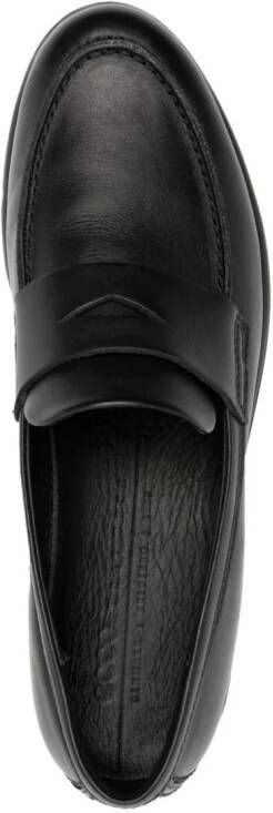 ECCO Modtray leather loafers Black