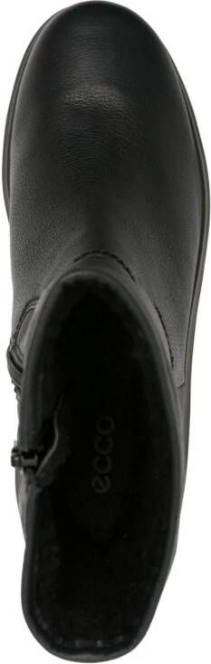 ECCO Nouvelle leather ankle boots Black