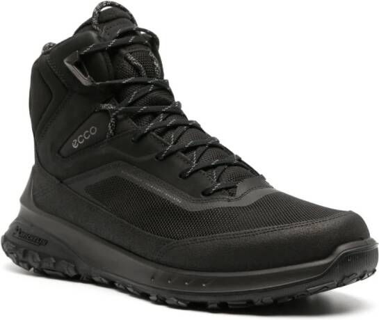ECCO ULT-TRN leather insulated boots Black