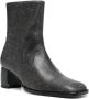 Eckhaus Latta Bowed 50mm leather boots Black - Thumbnail 2