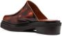 Eckhaus Latta 65mm Cowboy leather clogs Brown - Thumbnail 3