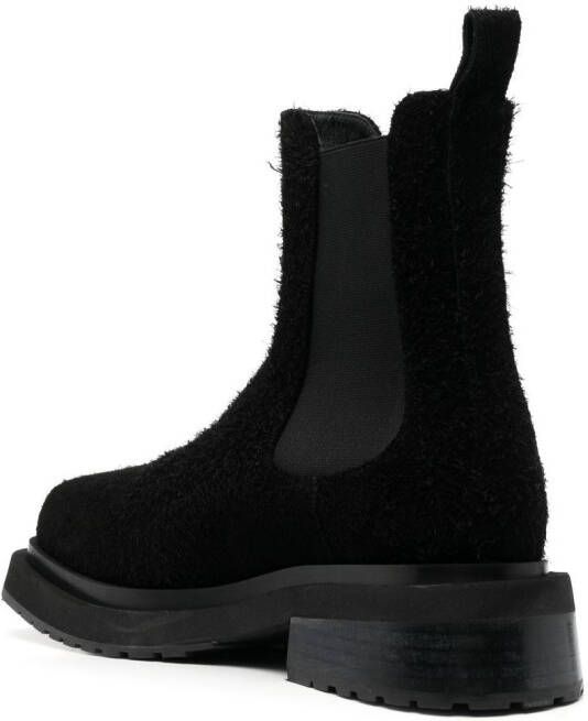 Eckhaus Latta Mike elasticated-panel boots Black