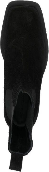 Eckhaus Latta Mike elasticated-panel boots Black