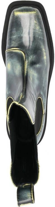 Eckhaus Latta Mike elasticated side-panel boots Black
