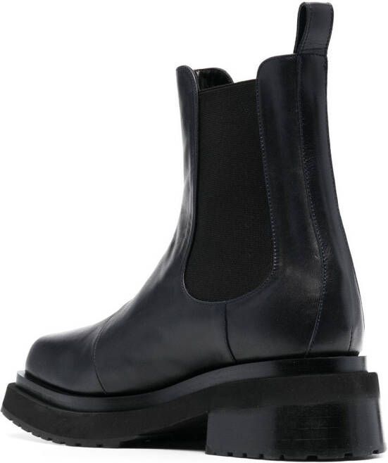 Eckhaus Latta Mike elasticated side-panel boots Black
