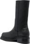 Eckhaus Latta square-toe 45mm leather boots Black - Thumbnail 3