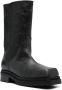 Eckhaus Latta square-toe 45mm leather boots White - Thumbnail 2