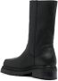 Eckhaus Latta square-toe 70mm leather boots Black - Thumbnail 3