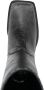 Eckhaus Latta square-toe 70mm leather boots Black - Thumbnail 4