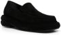 Eckhaus Latta Stacked slip-on suede loafers Black - Thumbnail 2
