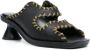 Eckhaus Latta Toadstool 65mm leather sandals Black - Thumbnail 2