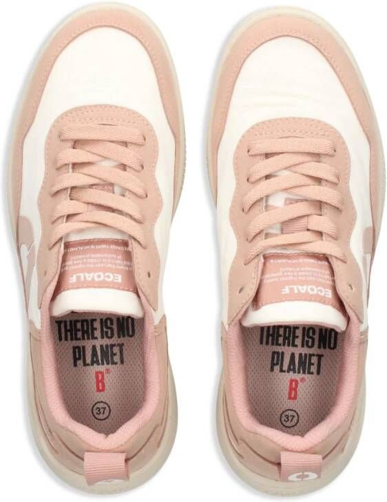 Ecoalf Alcudiany panelled sneakers Pink