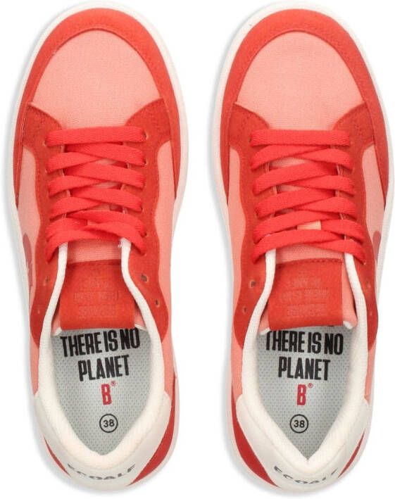 Ecoalf Deia panelled sneakers Pink