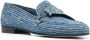 Edhen Milano Agadir straw loafers Blue - Thumbnail 2