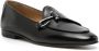 Edhen Milano Comporta hook leather loafers Black - Thumbnail 2