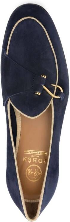 Edhen Milano Comporta suede loafers Blue