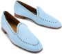 Edhen Milano cut-out suede loafers Blue - Thumbnail 4