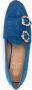 Edhen Milano double-buckle suede loafers Blue - Thumbnail 4