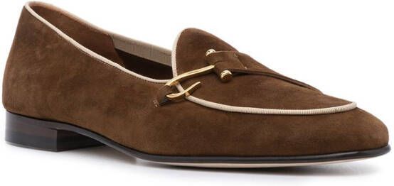 Edhen Milano panelled Comporta loafers Brown