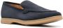 Eleventy almond-toe suede loafers Blue - Thumbnail 2