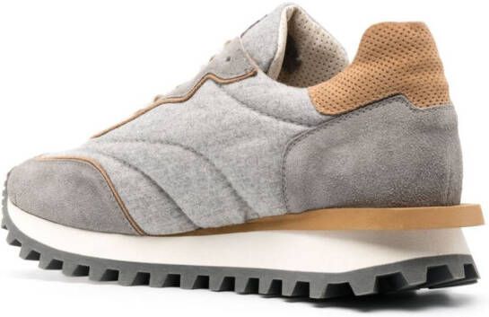 Eleventy chunky low-top sneakers Grey
