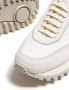 Eleventy logo-patch panelled sneakers White - Thumbnail 4
