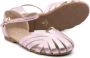 Eli1957 caged leather sandals Pink - Thumbnail 2