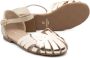 Eli1957 patent-leather sandals Gold - Thumbnail 2