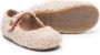 Eli1957 press-stud faux-fur ballerina shoes Neutrals - Thumbnail 2