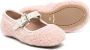 Eli1957 shearling flat ballerina shoes Pink - Thumbnail 2