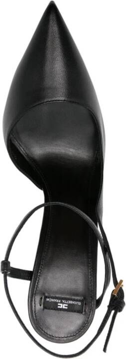 Elisabetta Franchi 115mm leather pumps Black