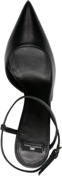 Elisabetta Franchi 120mm leather pumps Black