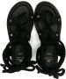 Elisabetta Franchi La Mia Bambina lace-up suede sandals Black - Thumbnail 3
