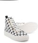 Elisabetta Franchi La Mia Bambina monogram-pattern sneakers White - Thumbnail 2