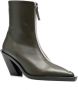 Elleme sculpted 85mm block-heel boots Green - Thumbnail 2
