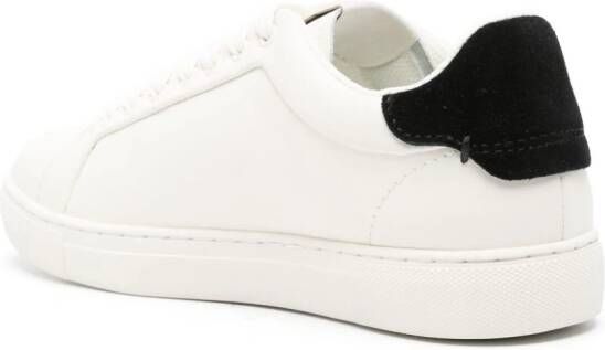 Emporio Armani ASV eagle-ebemllished sneakers White
